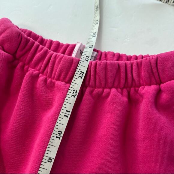 Boys Lie Sz S Ken You Mot Barbie Oversized sweatpants Hot Pink - Picture 10 of 13